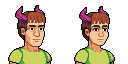 Horned
