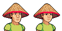 Bamboo hat