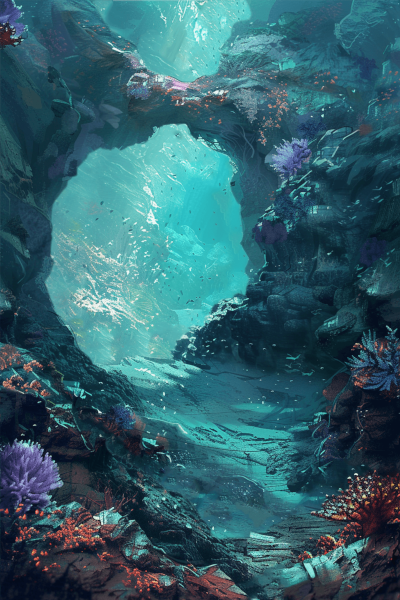 Underwater Cave