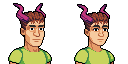 Horned