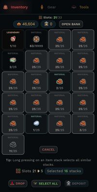 Multiple Items Selected at the Same Time